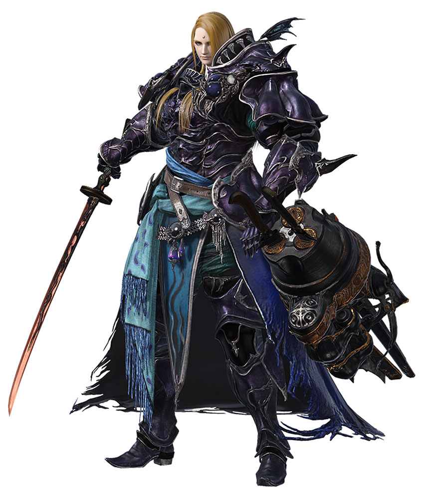 Zenos yae Galvus, Imperial Crown Prince II Art from Dissidia Final Fantasy NT
