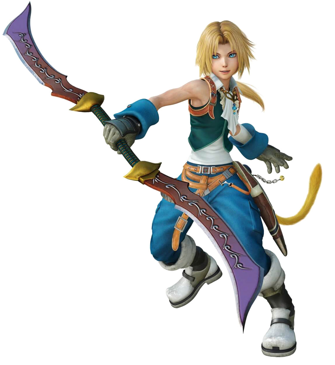 Zidane Tribal Art from Dissidia Final Fantasy NT