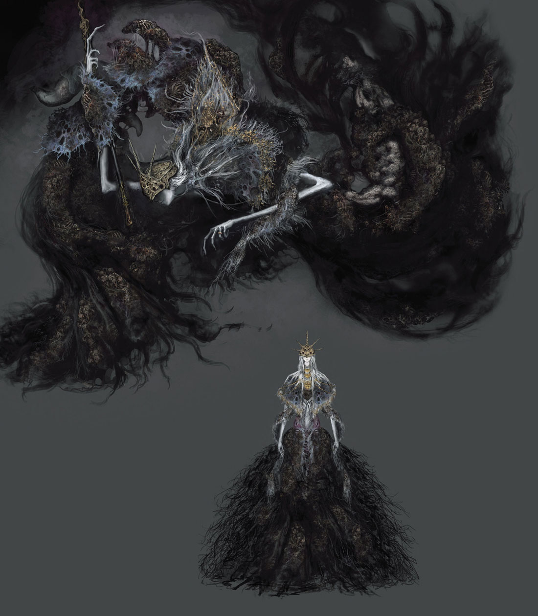 Aldrich, Devourer of Gods Art from Dark Souls III