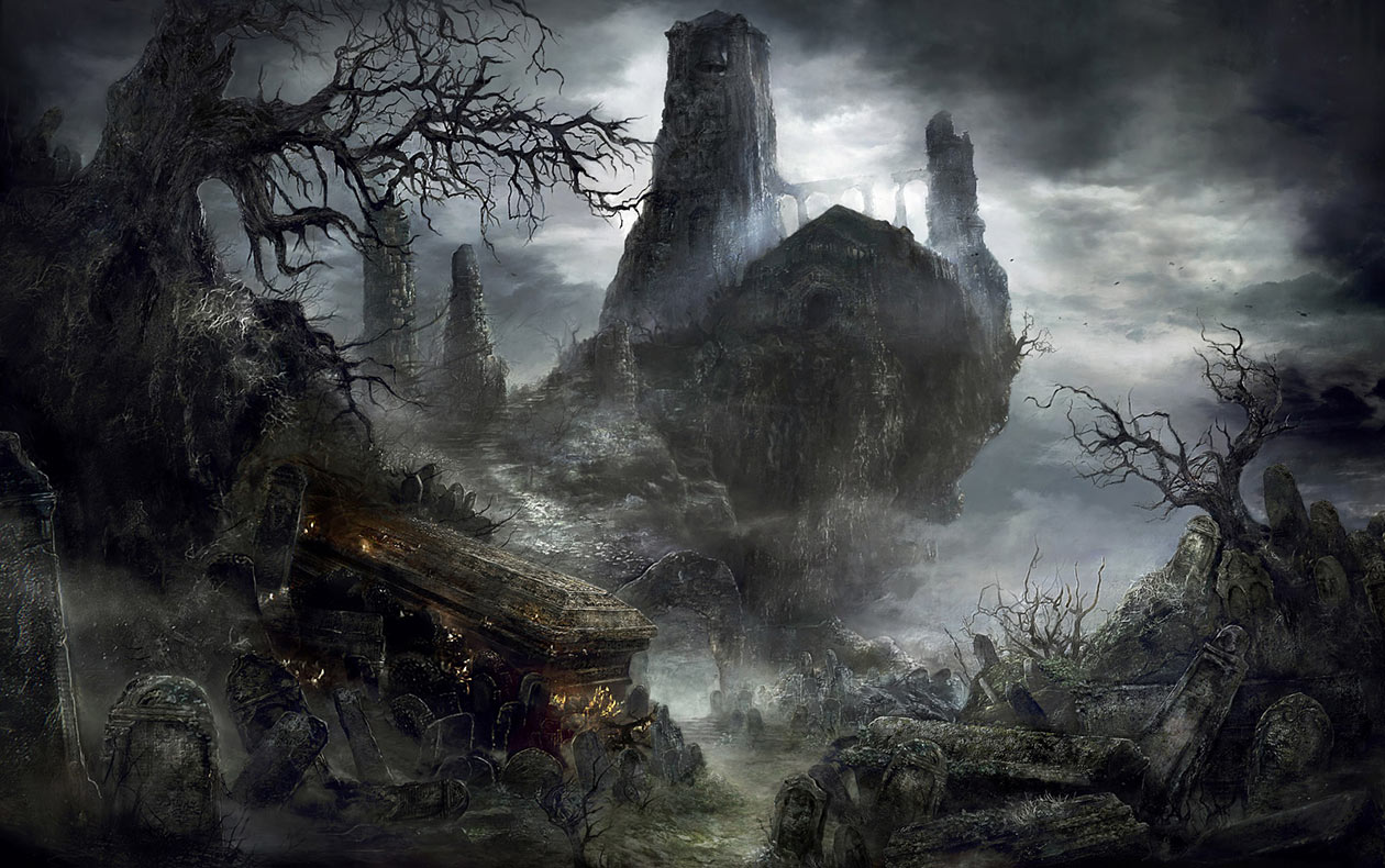 Cemetery of Ash Art from Dark Souls III