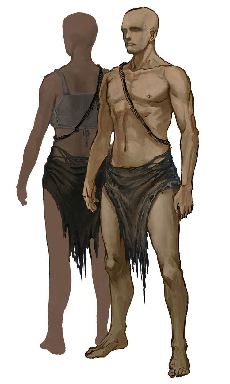 Deprived Class Art from Dark Souls III