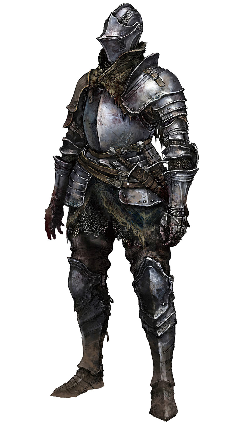 Knight Class Art from Dark Souls III