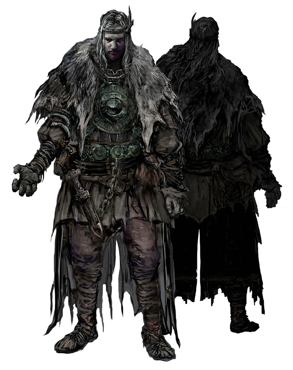 Pyromancer Class Art from Dark Souls III