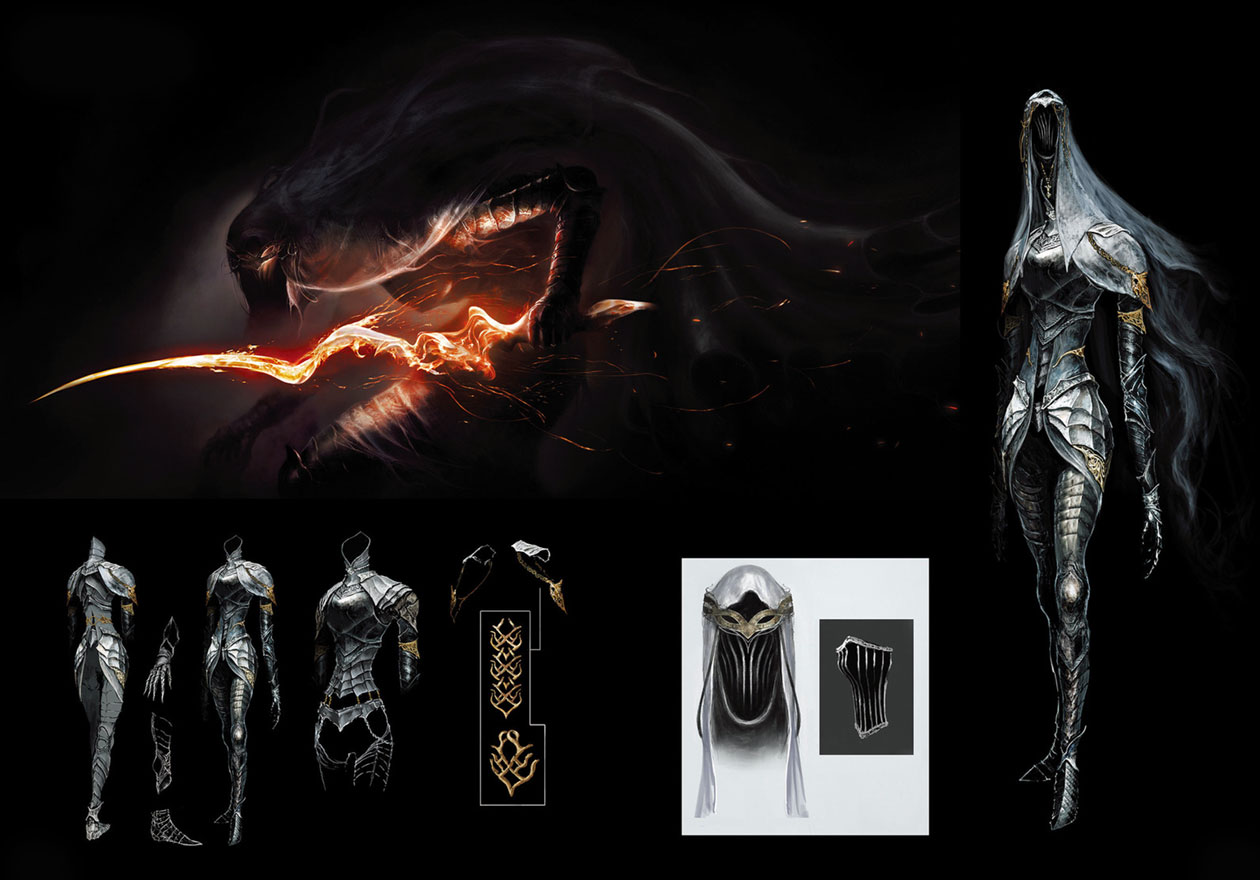 Dancer of the Boreal Valley Art from Dark Souls III