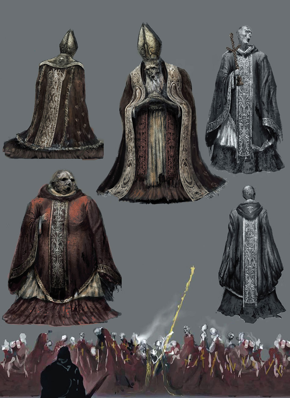 Deacons of the Deep Art from Dark Souls III
