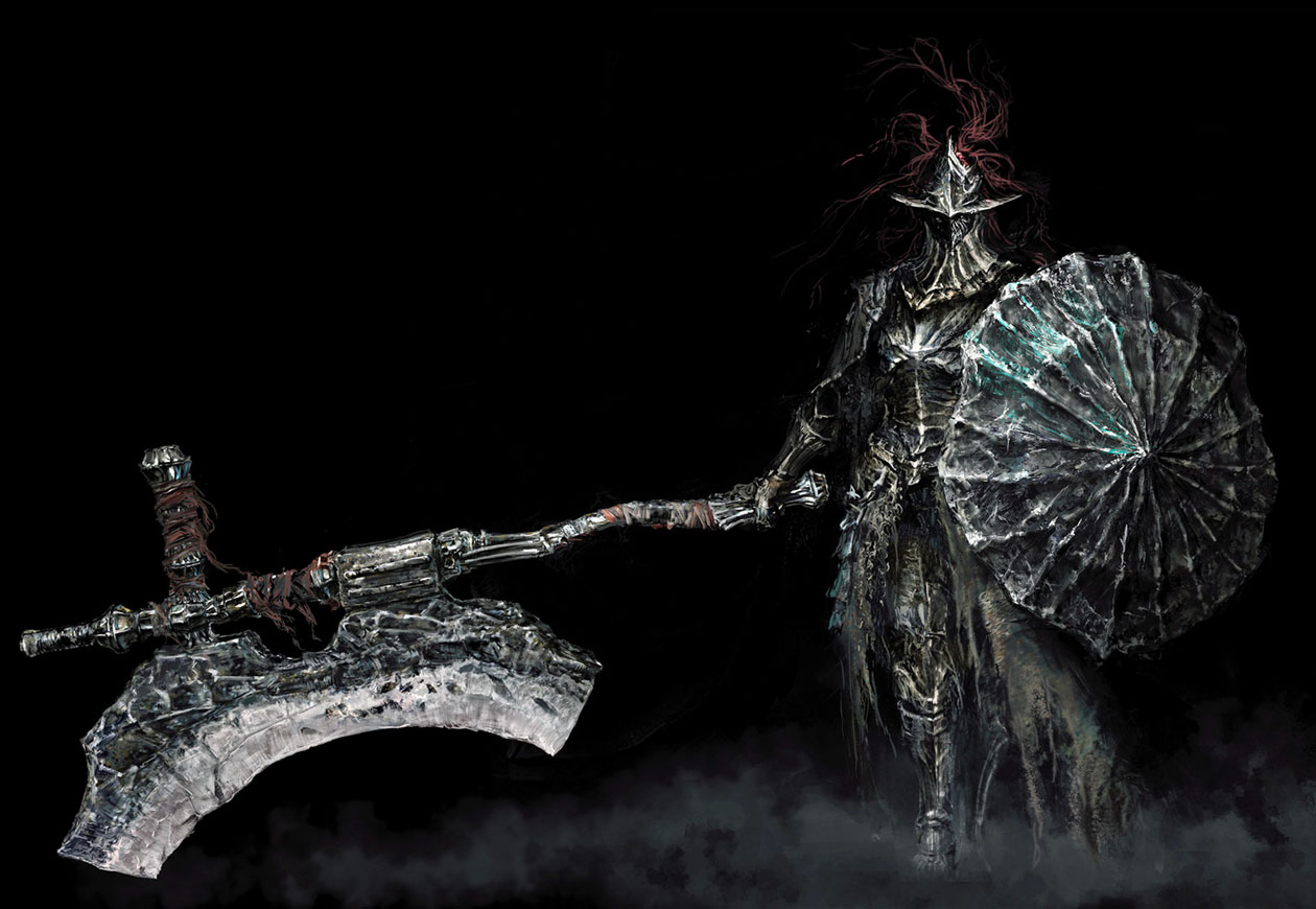 Dragonslayer Armor Art from Dark Souls III