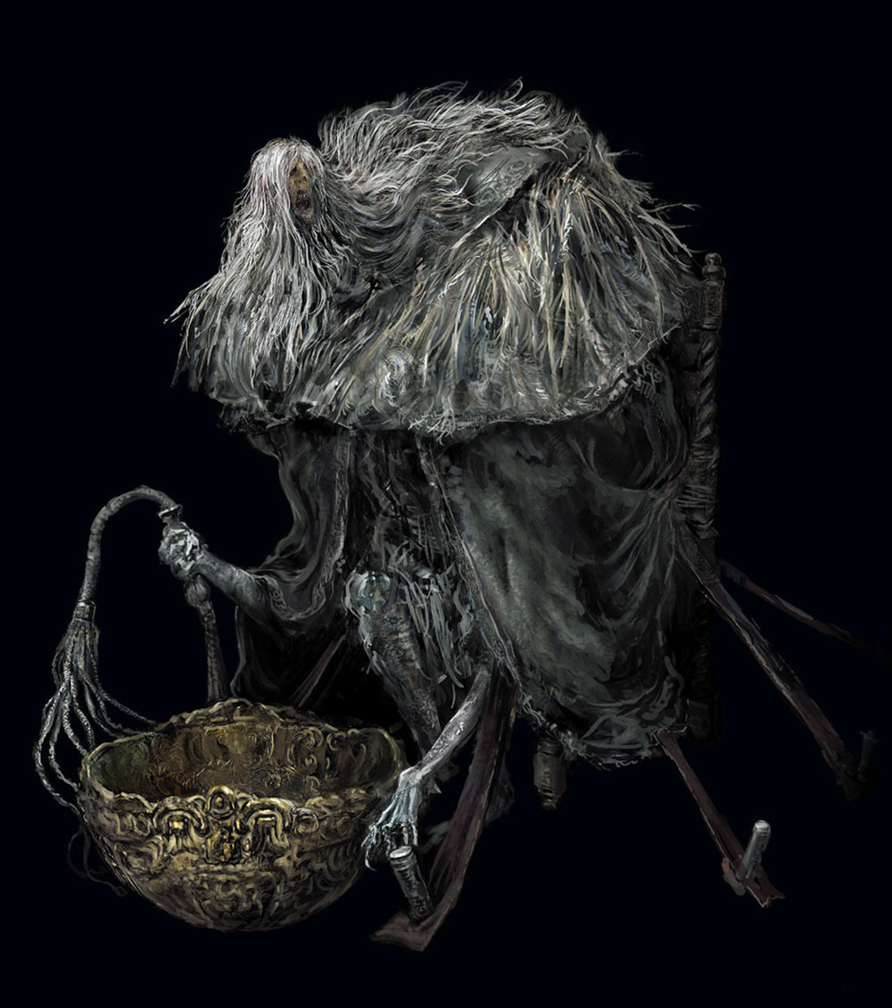 Father Ariandel Art from Dark Souls III