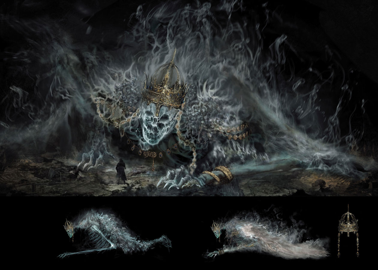 High Lord Wolnir Art from Dark Souls III