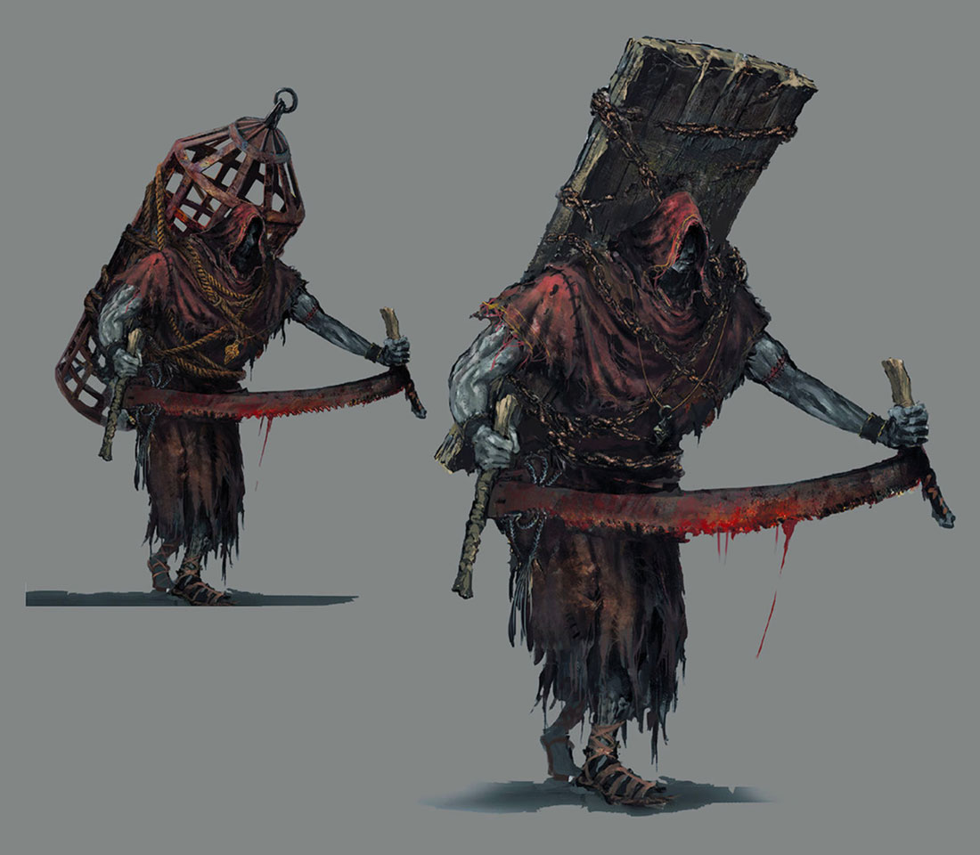 Hollow Manservant Art from Dark Souls III