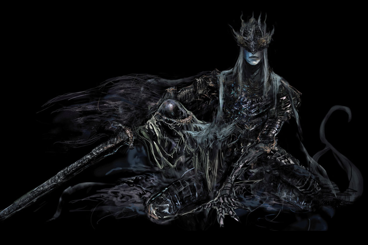 Lorian & Lothric Art from Dark Souls III