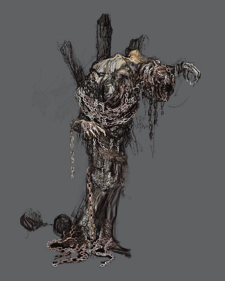 Lycanthrope Art from Dark Souls III