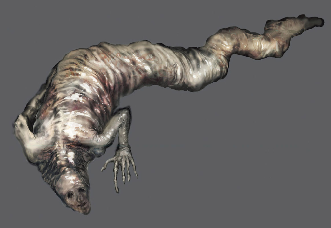 Man-Grub Art from Dark Souls III