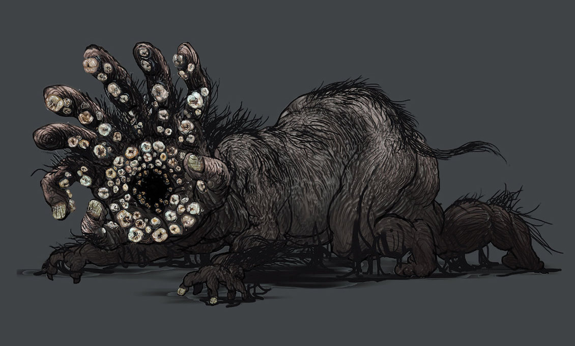 Monstrosity of Sin Art from Dark Souls III