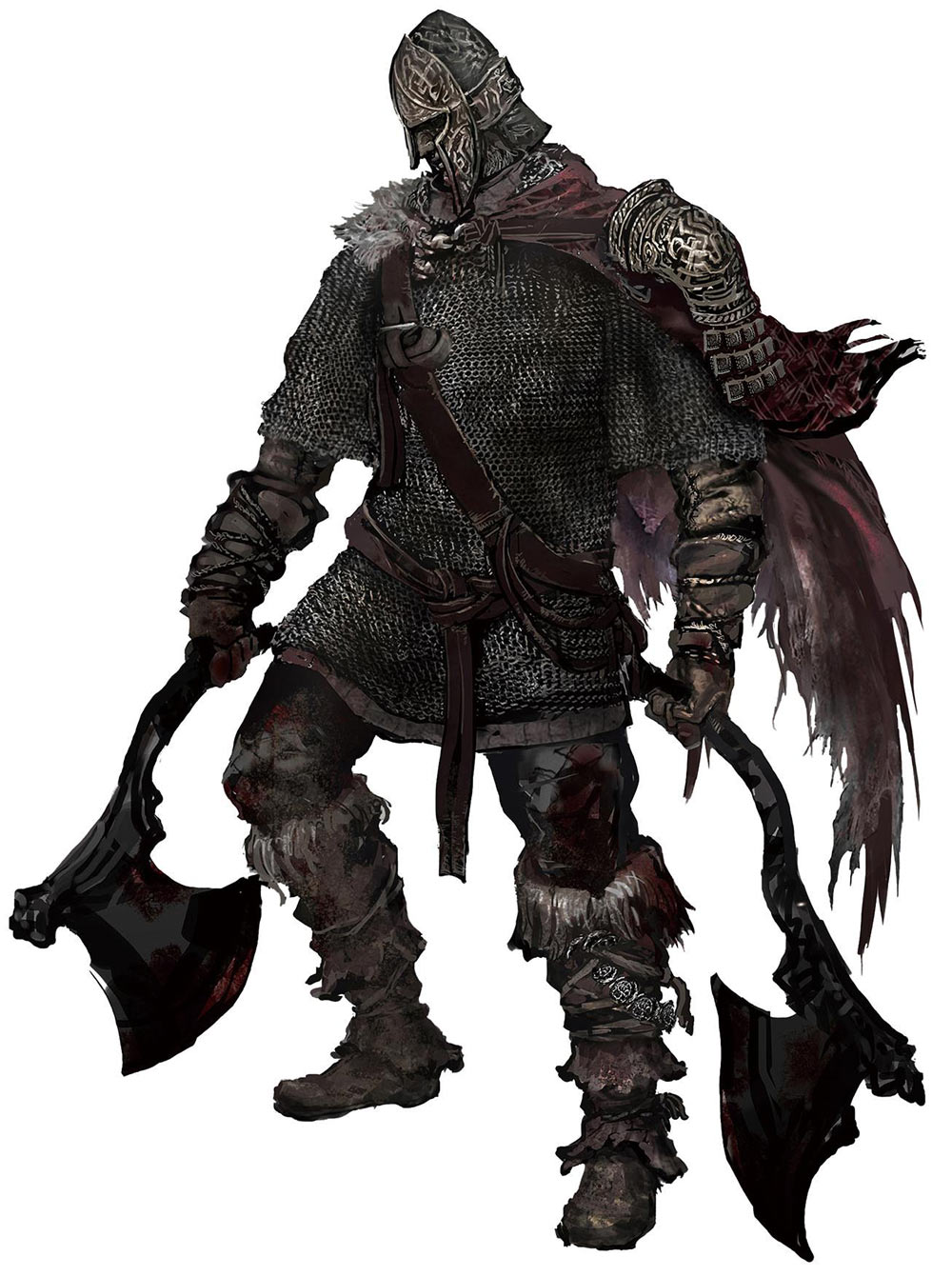 Northern Armor Art from Dark Souls III