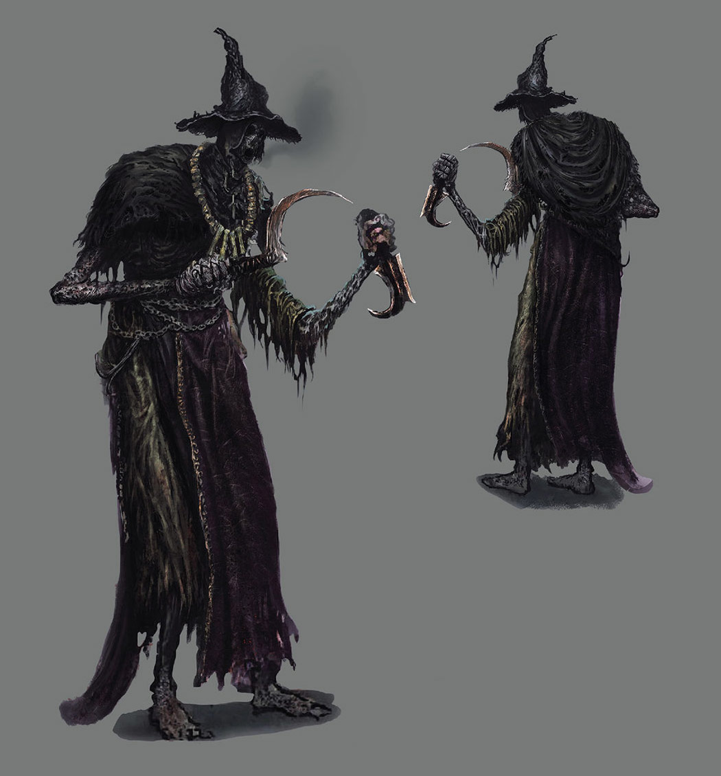 Peasant Hollow Art from Dark Souls III