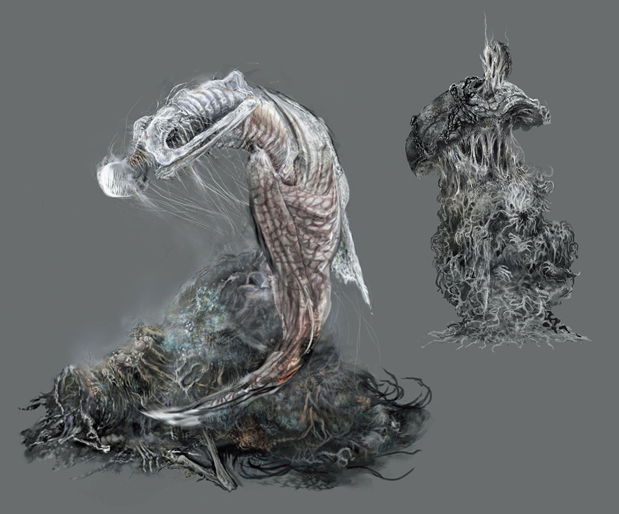 Pilgrim Pupa Art from Dark Souls III