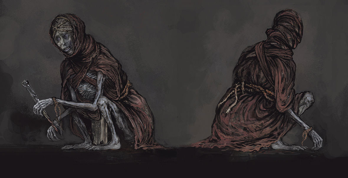 Ringed City Dead Art from Dark Souls III