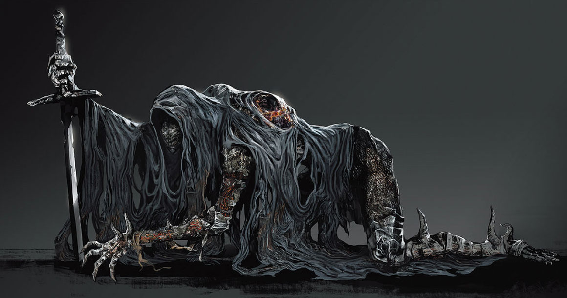 Ringed City Knight Art from Dark Souls III
