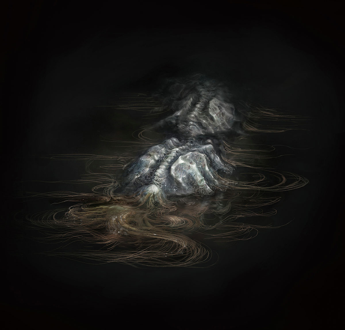 Sewer Centipede Art from Dark Souls III