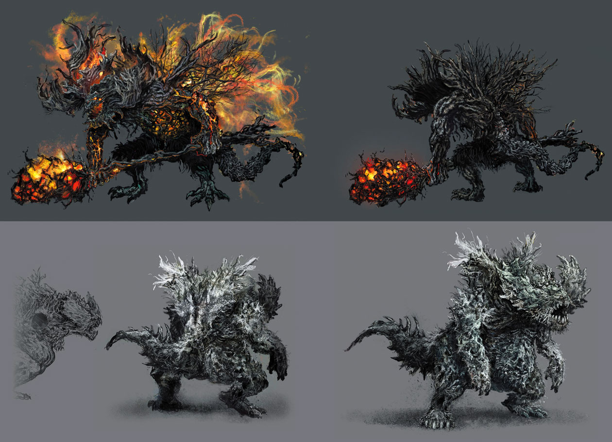 Stray Demon Art from Dark Souls III