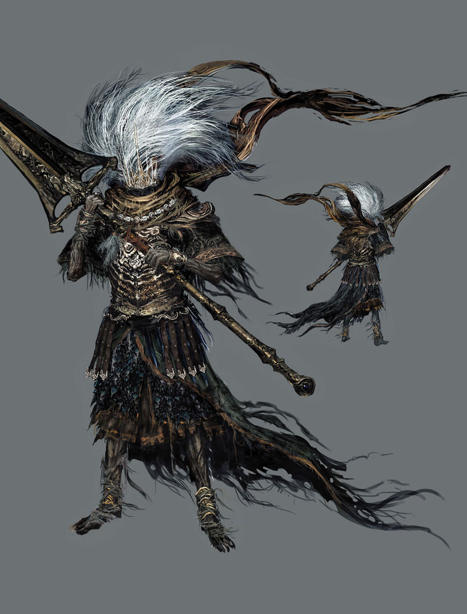 The Nameless King Art from Dark Souls III