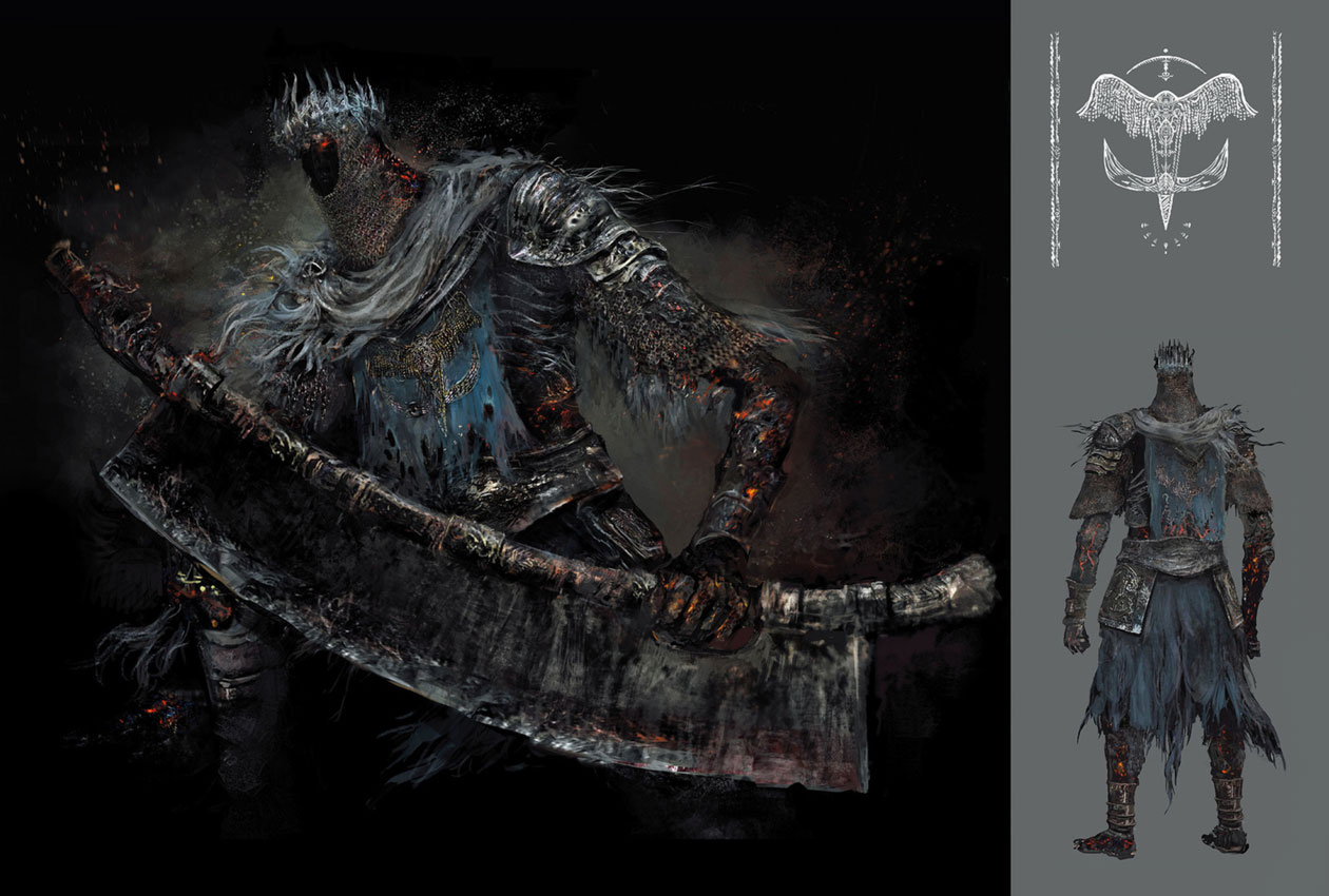 Yhorm the Giant Art from Dark Souls III