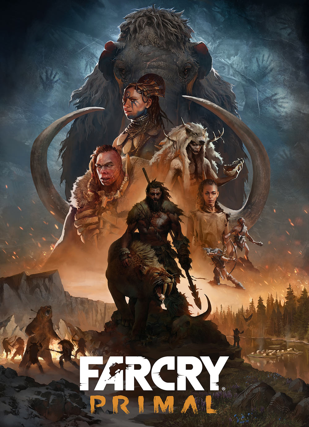 Characters Poster Art from Far Cry Primal