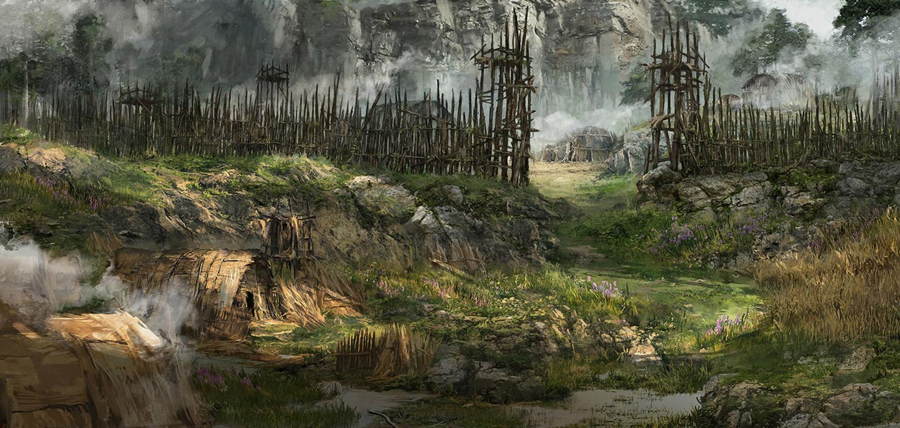 Izila Fortress Art from Far Cry Primal