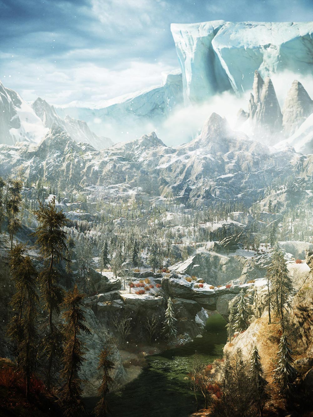 Landscape Vista Art from Far Cry Primal