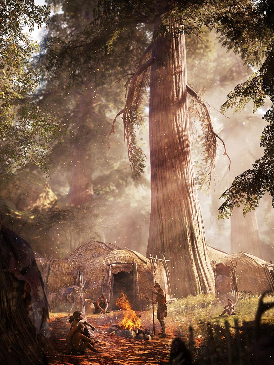 Village Art from Far Cry Primal