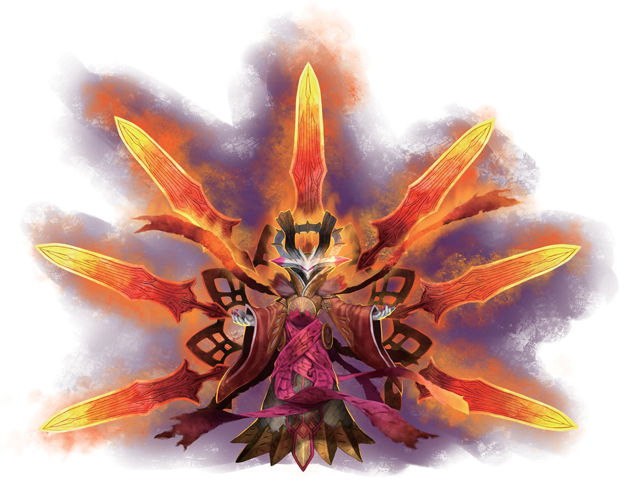 Amaterasu Art from Final Fantasy Explorers