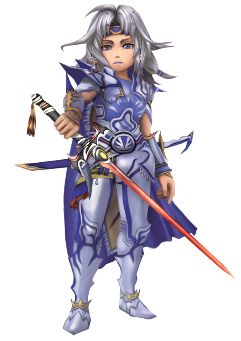 Cecil Harvey Art from Final Fantasy Explorers