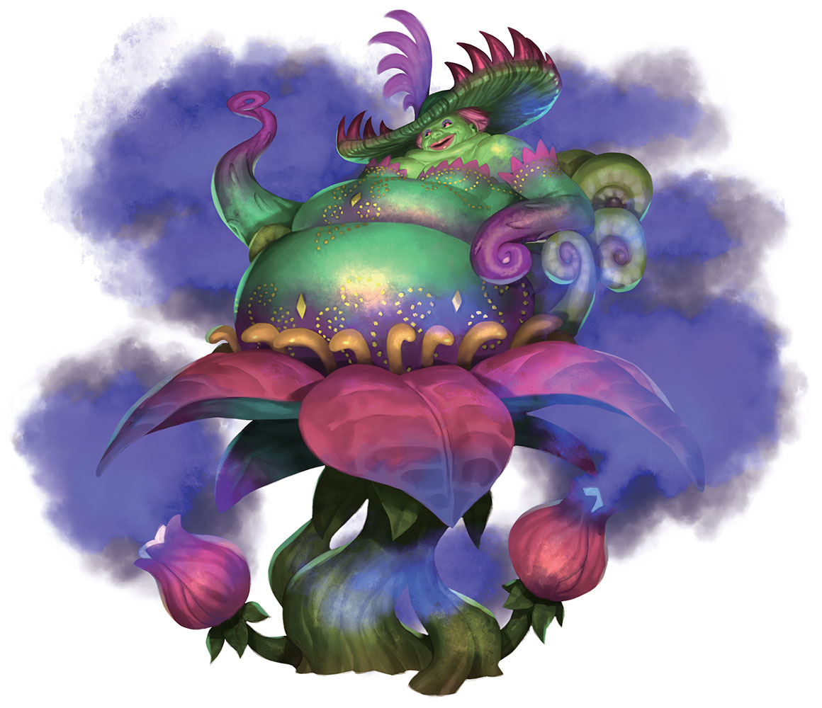 Dryad Art from Final Fantasy Explorers