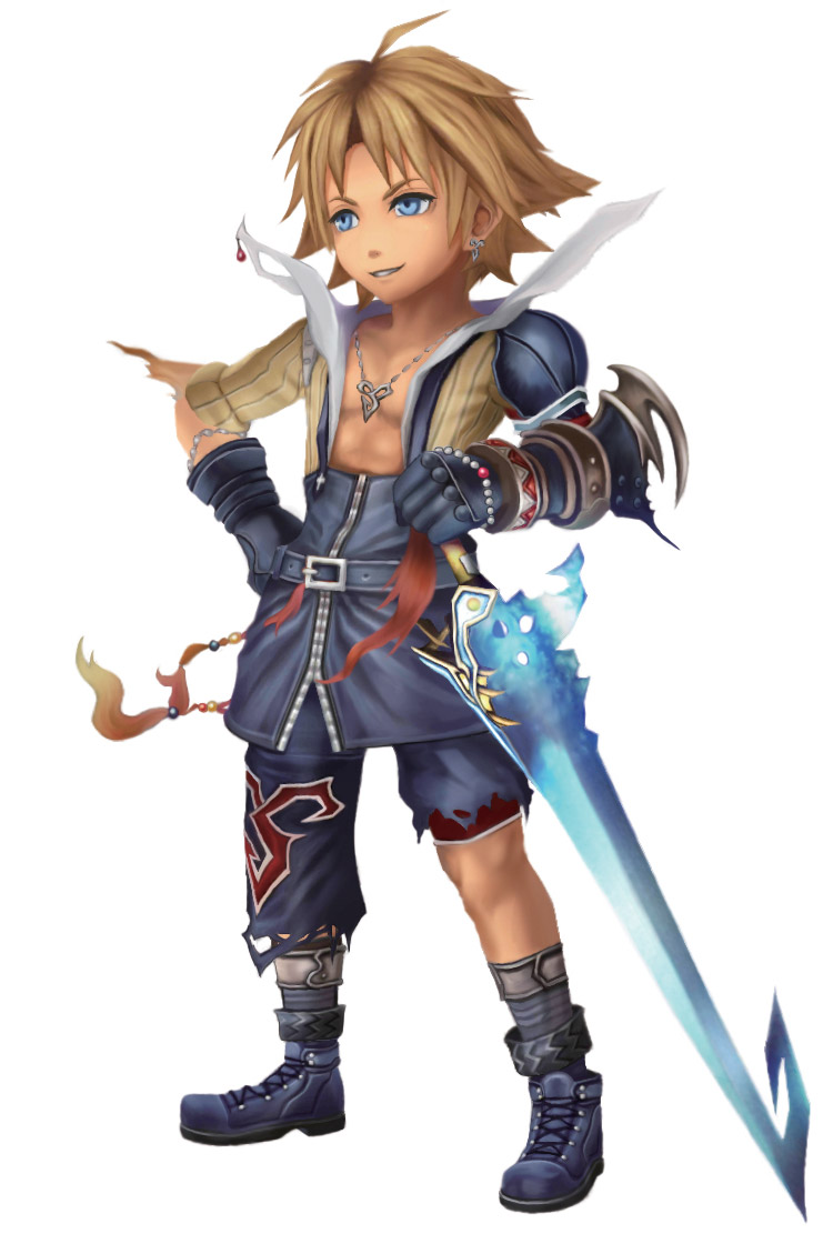 Tidus Art from Final Fantasy Explorers