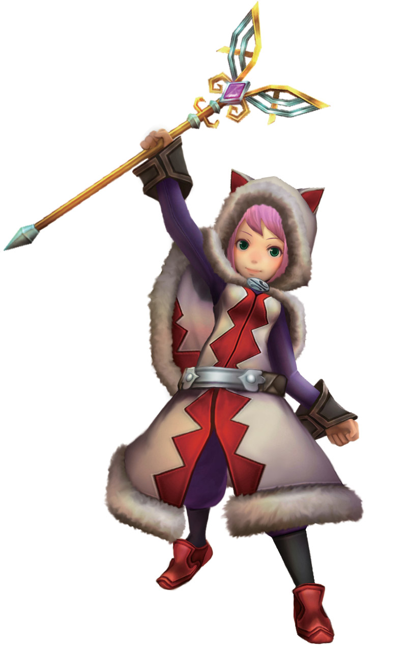 White Mage Art from Final Fantasy Explorers
