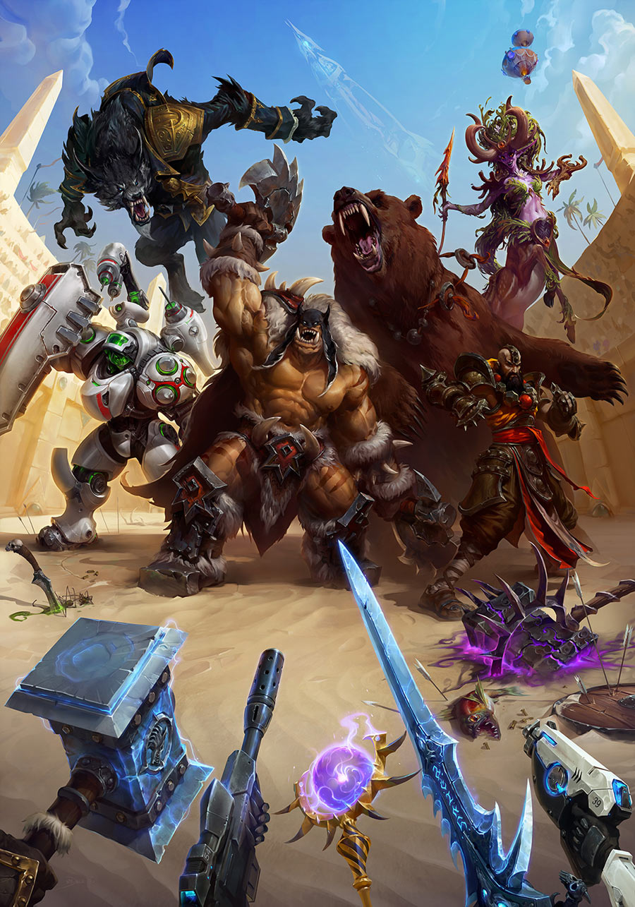 Arena Key Art from Heroes of the Storm