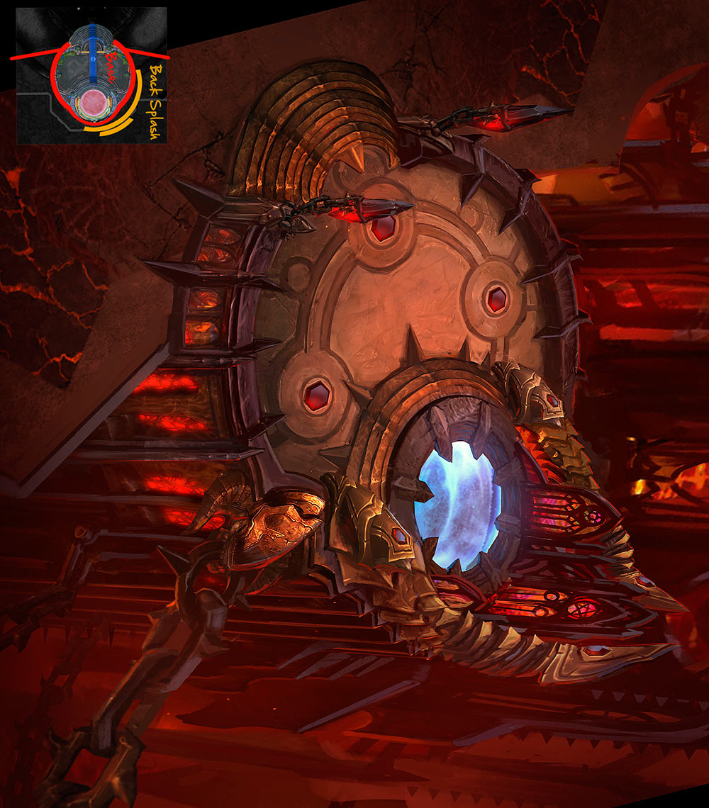 Hell Starting Base Art from Heroes of the Storm