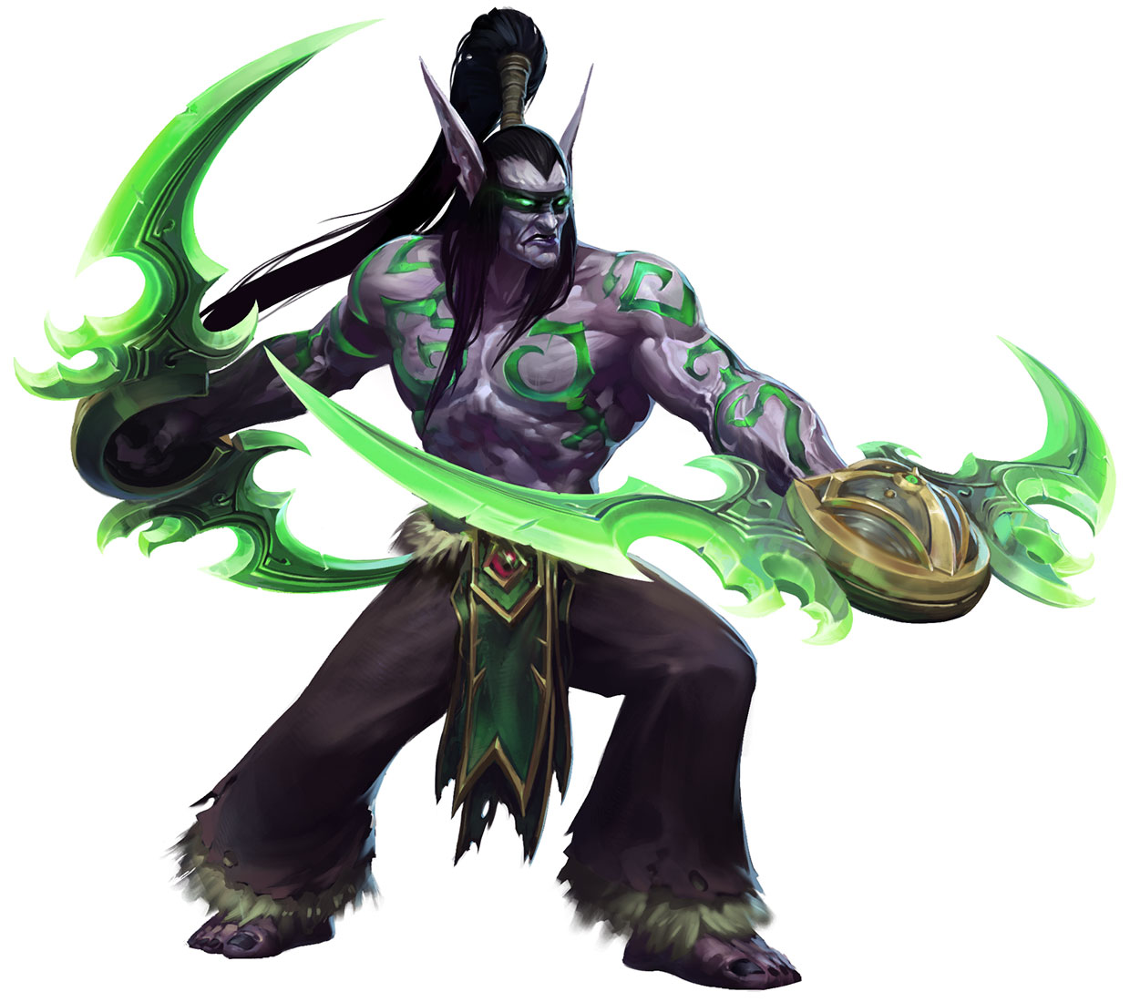 Illidan Art from Heroes of the Storm