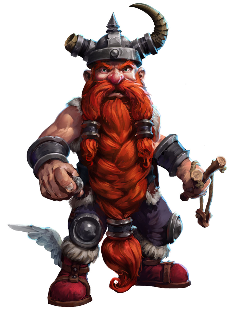 Lost Eric Art from Heroes of the Storm