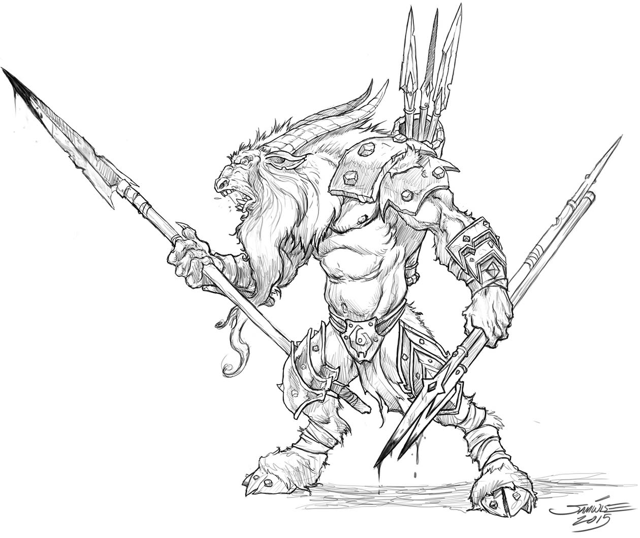 Siege Trooper Art from Heroes of the Storm