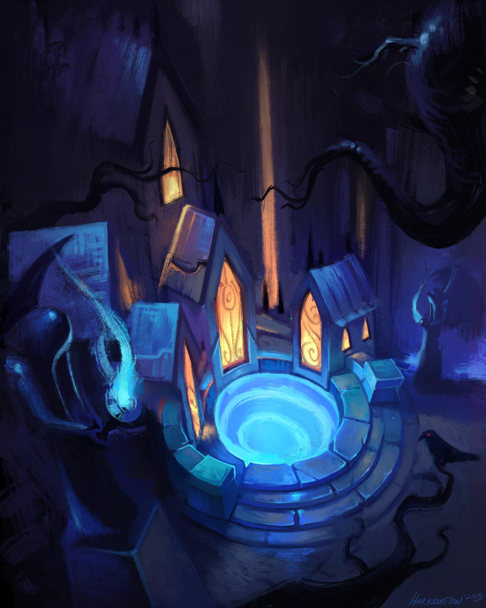 Starting Platform Art from Heroes of the Storm