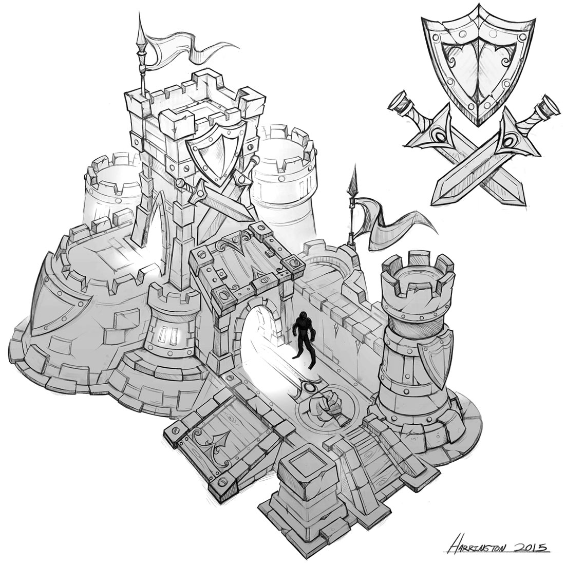 Towers of Doom Armory Art from Heroes of the Storm