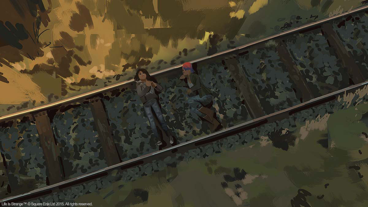 On The Rails Art from Life Is Strange