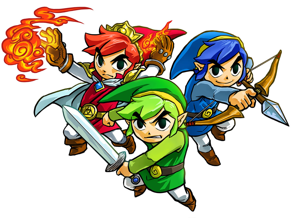 Heroes Art from The Legend of Zelda: Tri Force Heroes