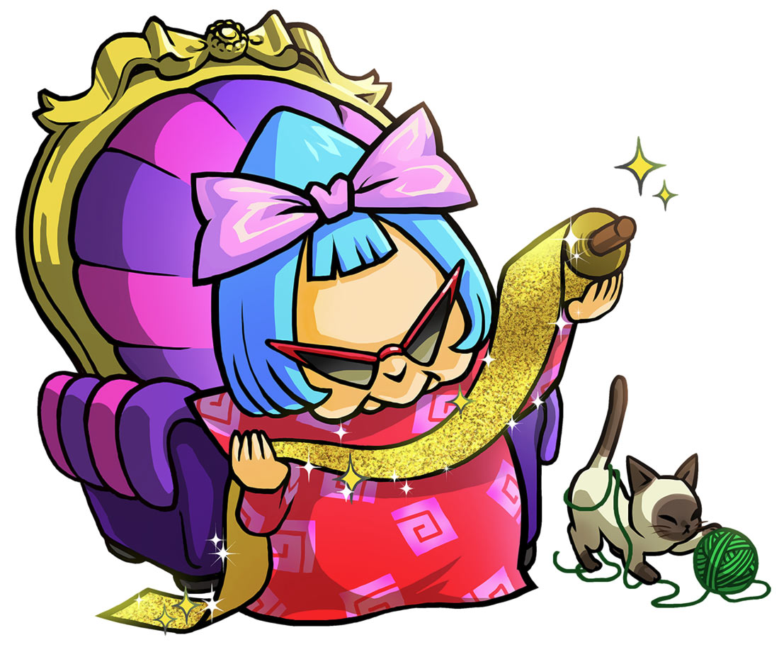 Madame Couture Art from The Legend of Zelda: Tri Force Heroes