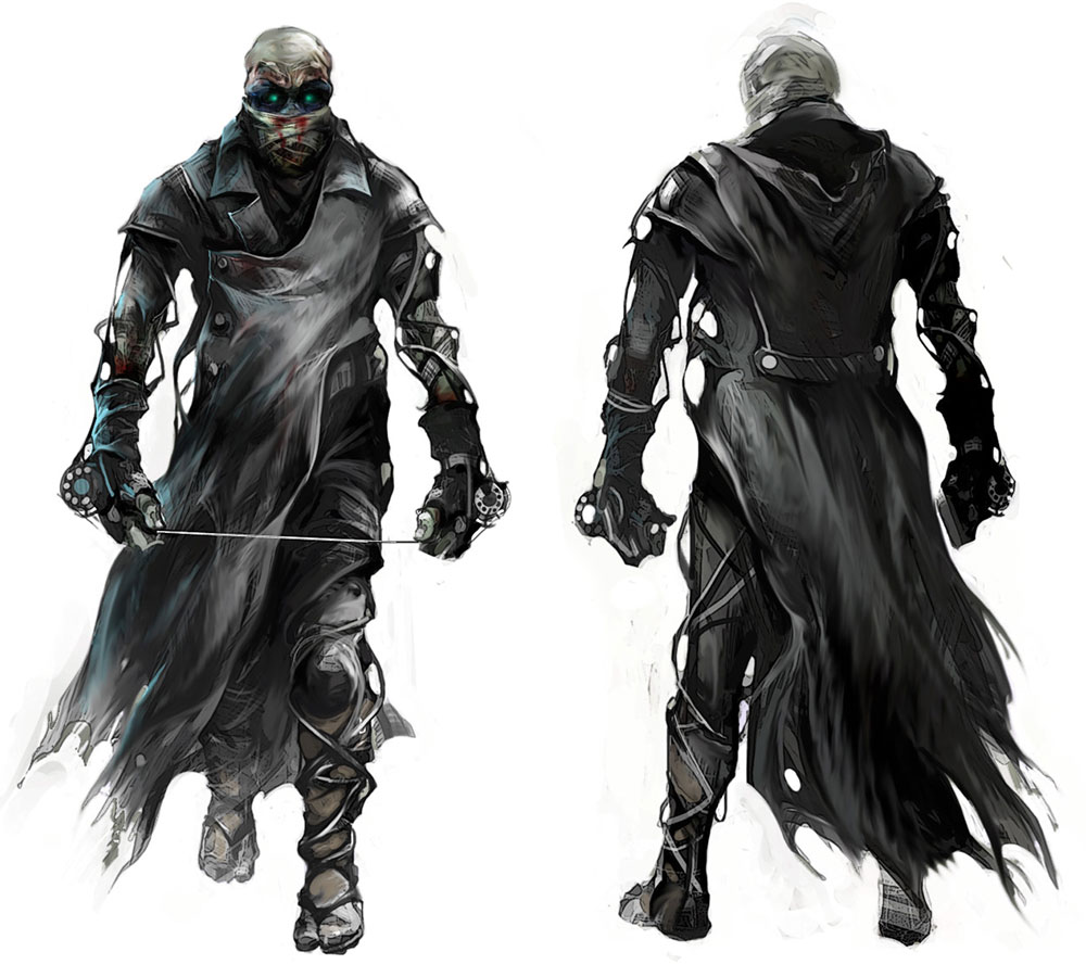 Character Concept Art from Metro 2033