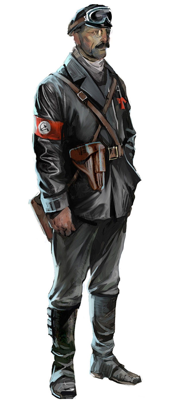 Communist Concept Art from Metro 2033