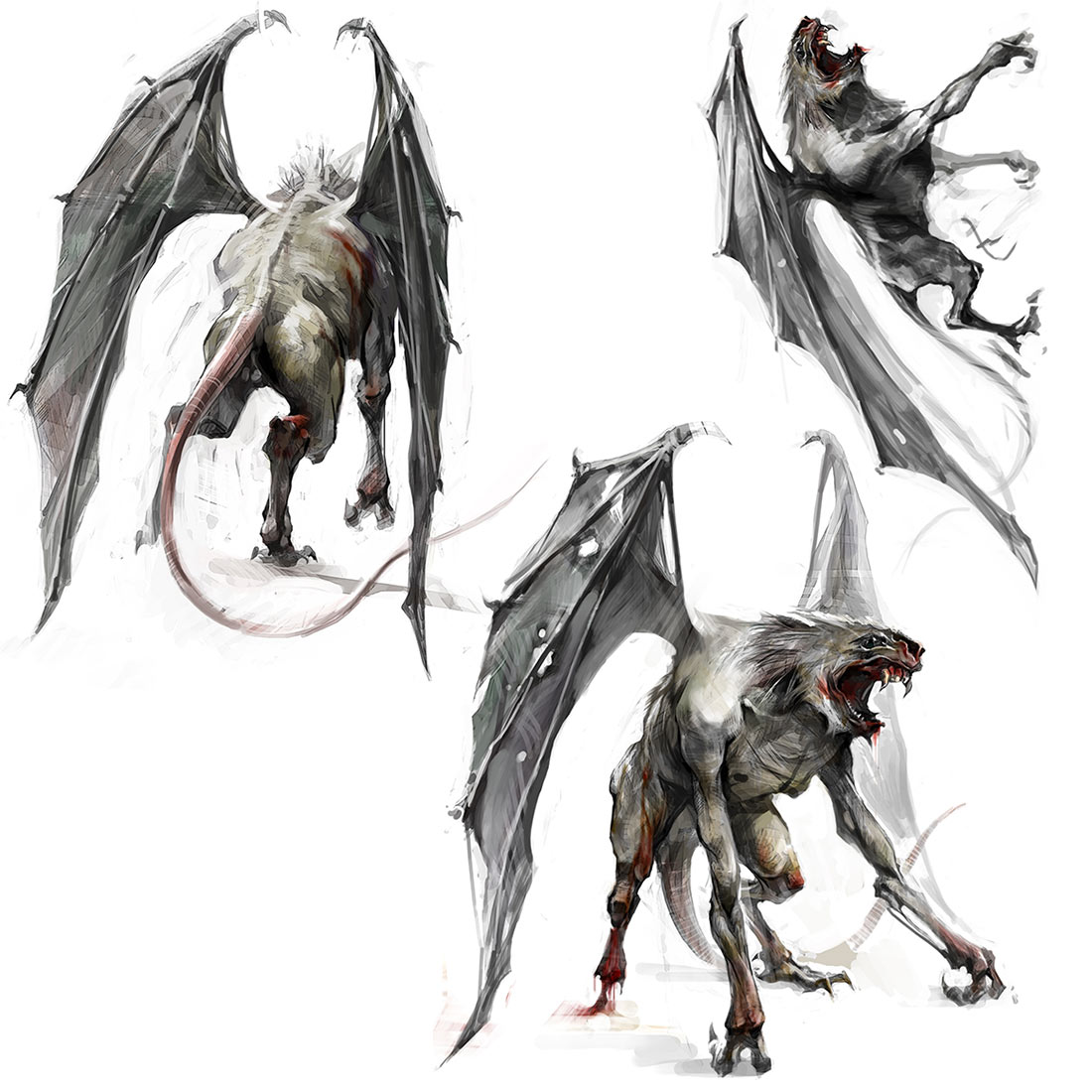 Demon Mutant Art from Metro 2033