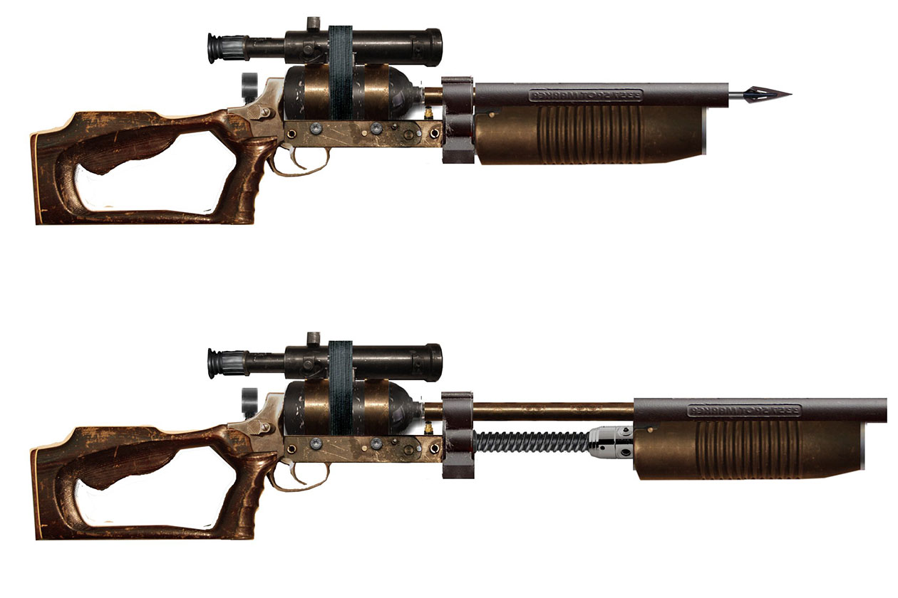 Weapon Design Art from Metro 2033