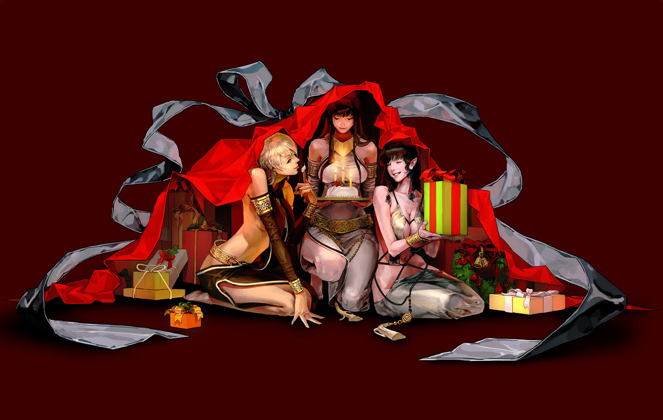 Badhbh Catha Goddesses Art from Mabinogi II: Arena